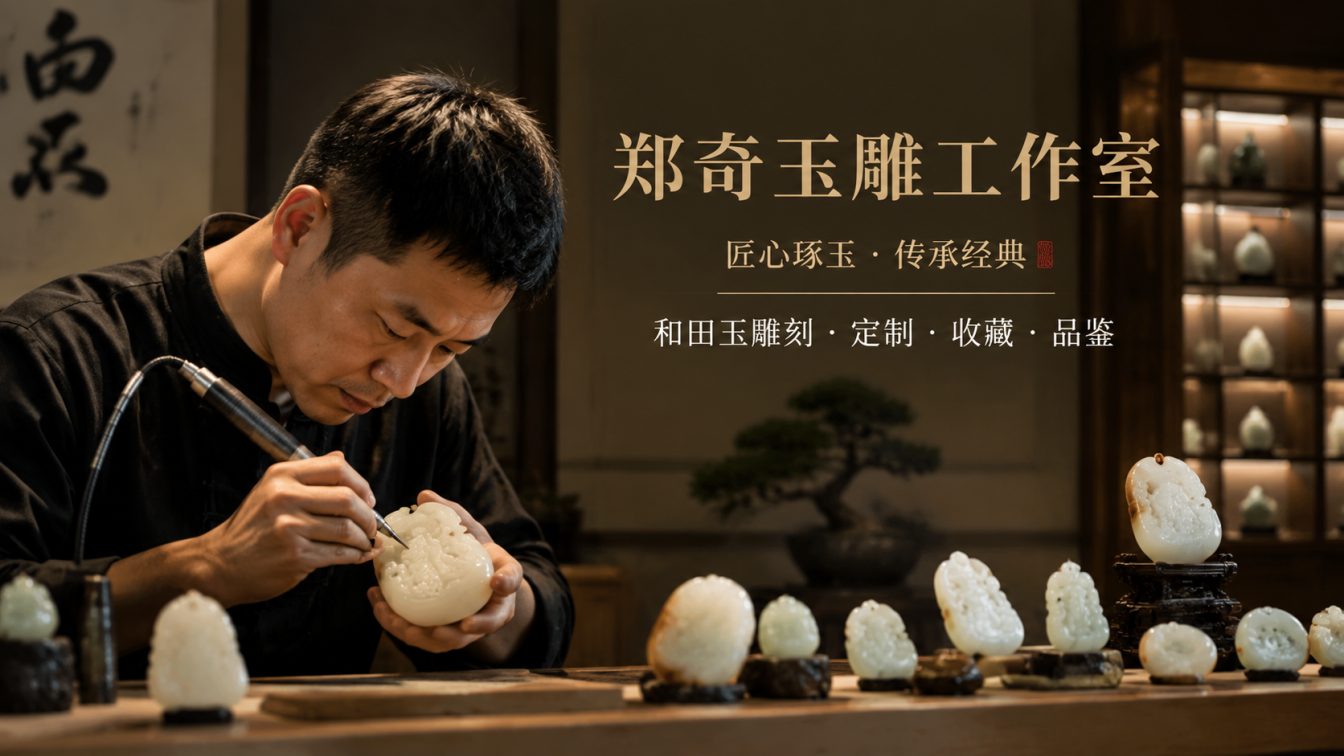 舟山真皮籽料 苏工精雕